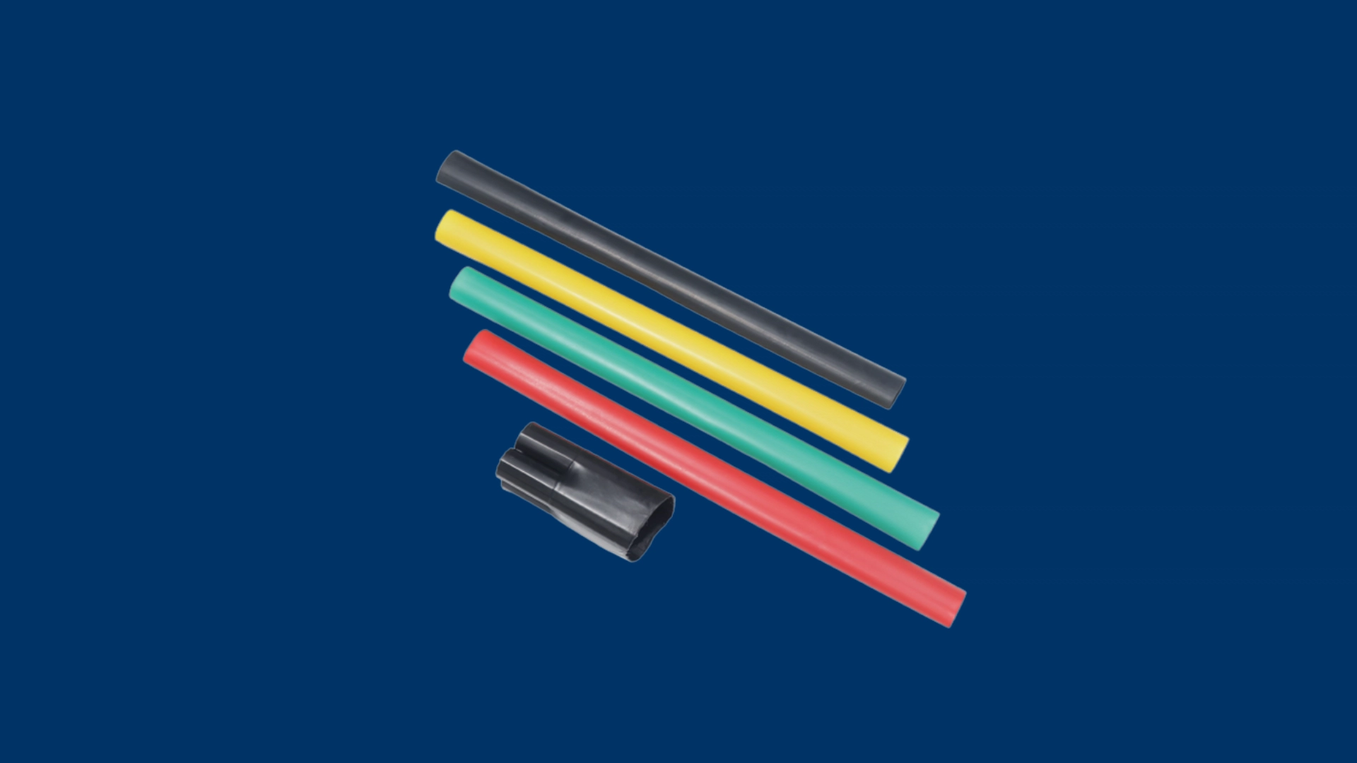 Image of the heat shrink terminal For Four-Core Cable